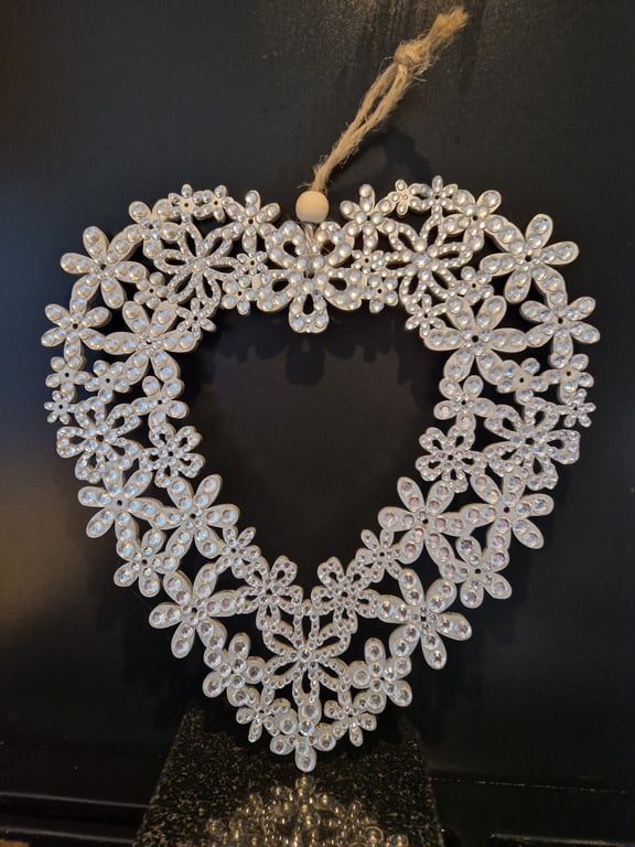 Winter flower wreath. 