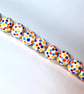 Handmade spotty patterned lamp work glass beads - Image 3
