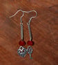 Steampunk Lock and Key earrings  - Image 1