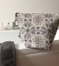 Hand Printed Linen Wash Bag, Toiletry Bag, Accessory Bag - Image 1