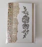Handmade Notebook & Ephemera Pack - Mixed Media Craft Set - Image 1