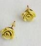 Flower Girl Earring and Necklace set (green) - Image 2