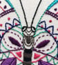 Embroidery Kit - Butterfly Embroidery Kit, Hand Embroidery Kit - Image 3