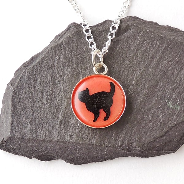 Cat Necklace (1801) SALE