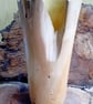Handturned vase, natural wood finish. Item no 1015. - Image 6