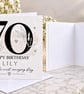 Personalised 70th Birthday Card For Her Nan Sister Friend Mum Nanna Grandma - Image 3