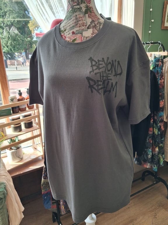 Beyond The Realm Urban Gothic T-Shirt - Dark Streetwear Aesthetic Tee