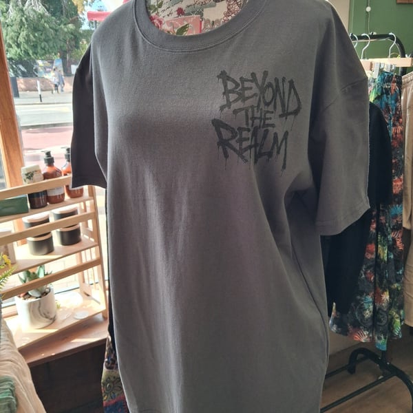 Beyond The Realm Urban Gothic T-Shirt - Dark Streetwear Aesthetic Tee