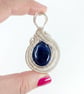 Wire Work Sodalite Necklace - Image 5