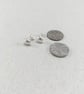 Simple Sterling Silver Stud Earrings - Image 4