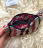 Woolly Wallet - Rosy Red. Handwoven in Wales - Image 5
