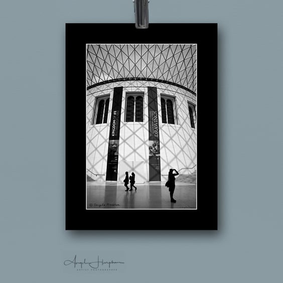 Black and White Photograph - British Museum London - Large A3 