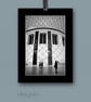Black and White Photograph - British Museum London - Large A3  - Image 1