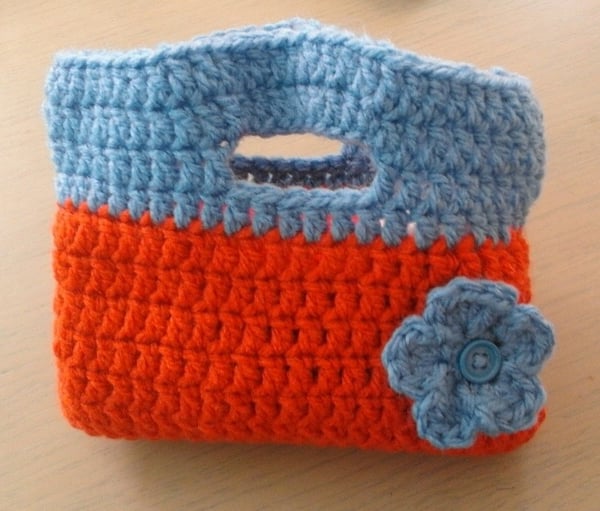 Crocheted children’s bag