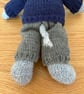 Knitted Blue Elephant - Image 4