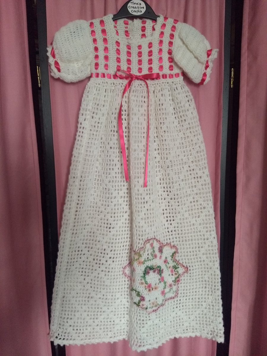Crochet Christening dress