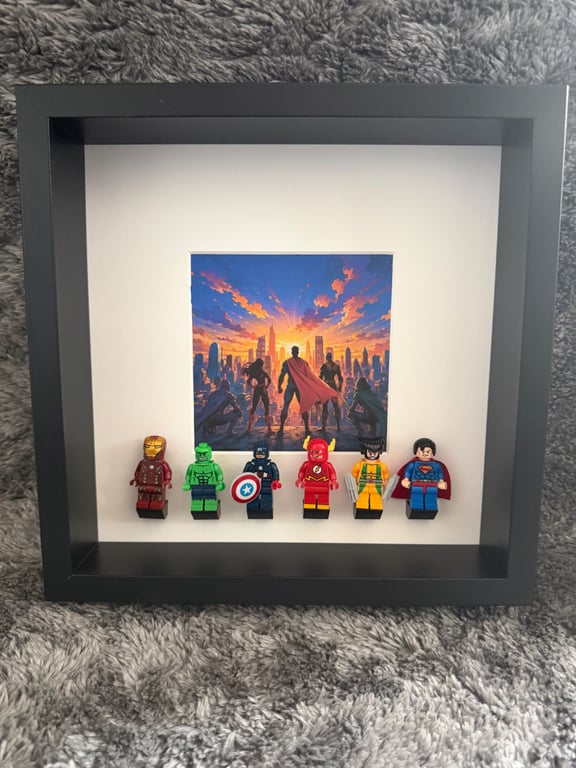 Superhero Brick Frame