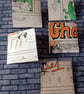 Set of Five Vintage Comic Paper Corner Bookmarks - Image 4