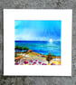 Watercolour Original  Painting Of A Sandy Hiking Trail in the Countryside - Image 4