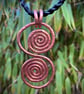 Viking, Celtic Chunky Copper Pendant & Necklace - Image 8