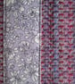 SOLD 'Harris Tweed' & Liberty London Fabric Print Reusable Notebook, Diary Cover - Image 5