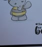 Elephant Card - Sweet as Can Bee - Image 6
