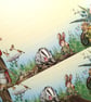 Letter Writing Paper - Animals doing the gardening - Image 2