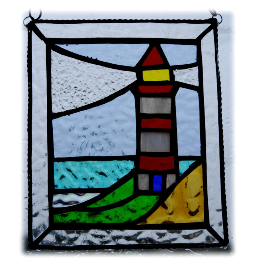 Lighthouse Suncatcher Stained Glass Picture 008