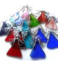 Angel Spring Green Stained Glass suncatcher Christmas decoration  - Image 5