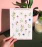Wildflower Sticker Sheet - Eco Friendly Stickers  - Image 2