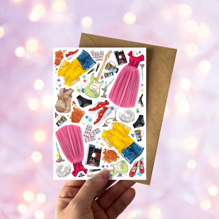 10 Things I Hate About You Greetings Card - 90s Movie Blank Birthday Card 