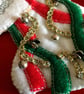 Mari Lwyd - Obby Oss Felt Hanging Decoration - Folklore - Left Facing - Image 4