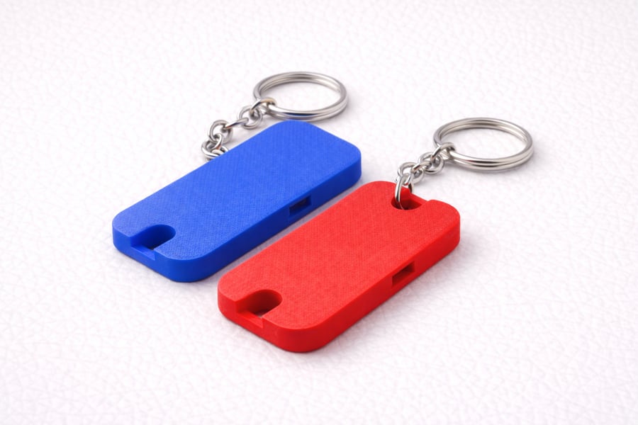 Flat Pocket Whistle - 20 - 45 - 3mm