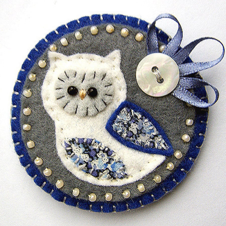 Owl Brooch
