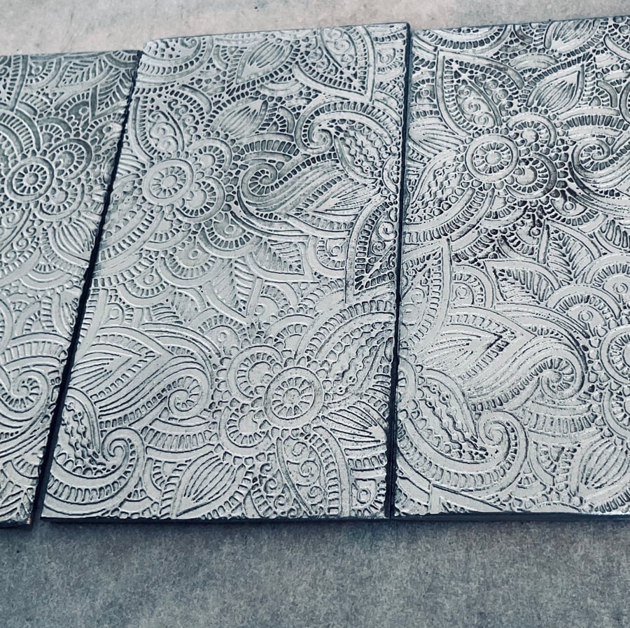 Rolling Mill Texture plate 90 x 50 x 3mm No 72