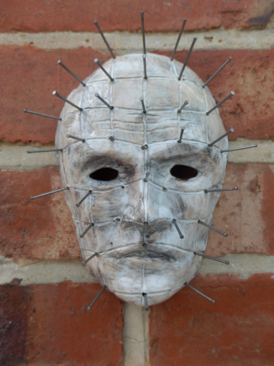 Pinhead Ceramic Wall Art Sculpture