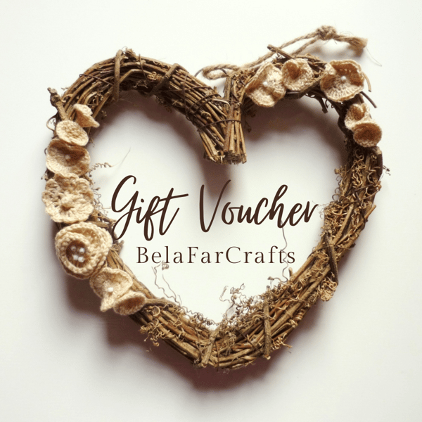 Gift Voucher for BelaFarCrafts - Gift certificate - 25GBP
