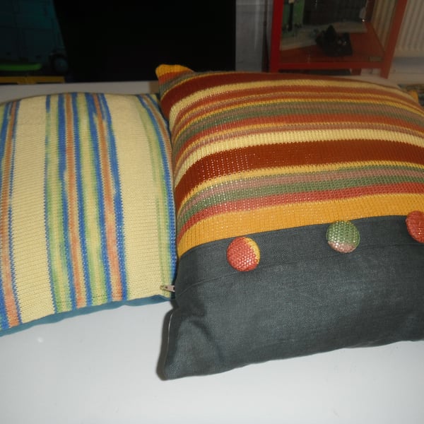 Designer scatter cushions Machine Knitted