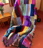 Super chunky hand knitted blanket - Image 1