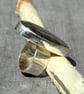 Statement Gemstone Ring - Labradorite and Sterling Silver - Artisan - Size N - Image 5