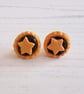 NEW VERSION Christmas Mince Pie stud earrings - Image 2