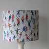 CRAZY SALE!   Little Ice Skaters Lampshade 20cm x 16cm
