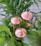 Copper texured garden mushroom, plant pot decoration, gift - Image 4