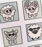 Cartoon Sheep Card - blank inside. CT-SHS - Image 4