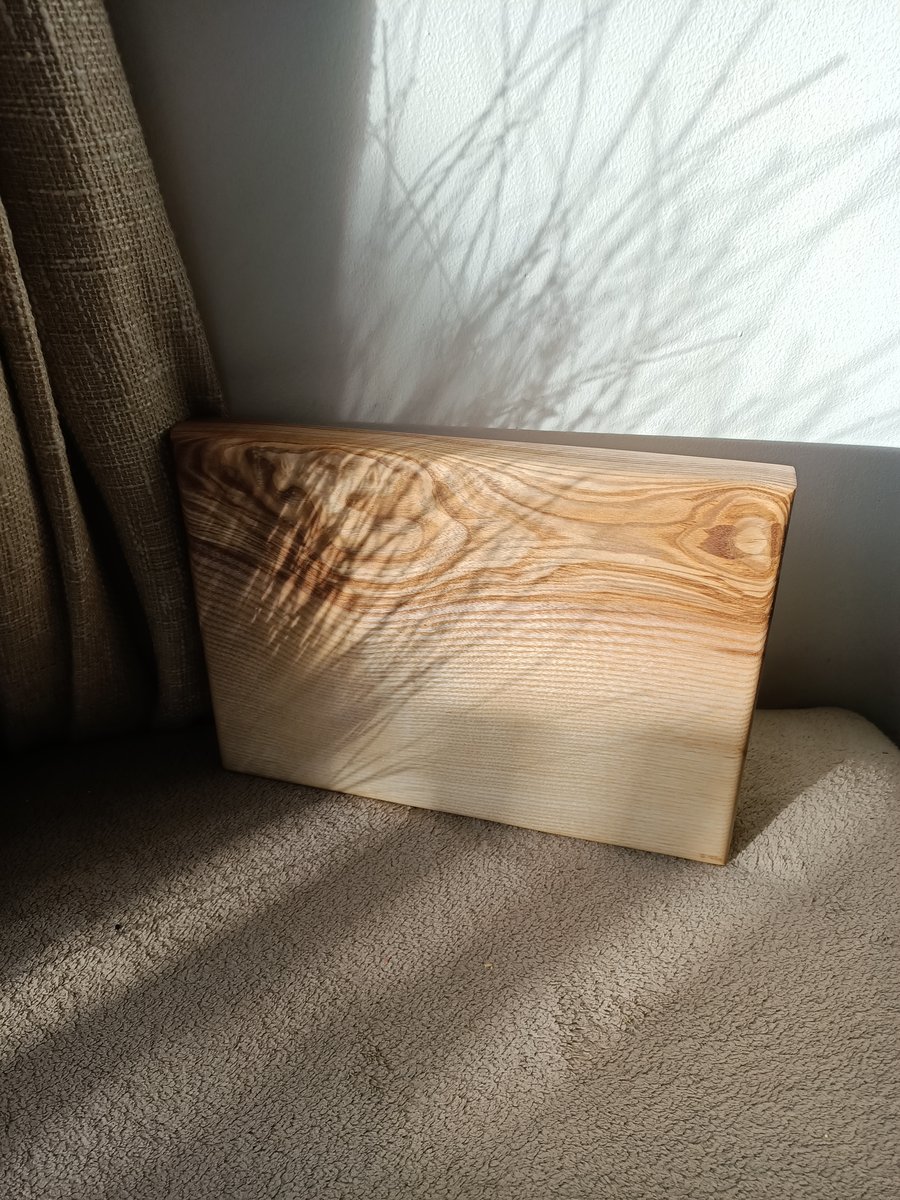 Solid Ash wood chopping cutting board block butchers block kitchenware