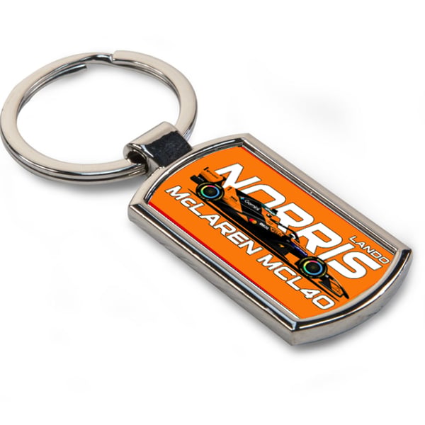 Lando Norris 2026 McLaren MCL40 F1 Keyring Gift