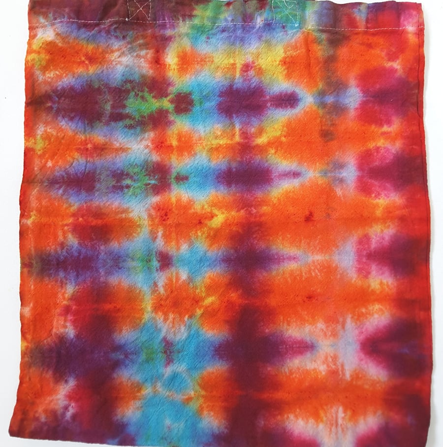 Hand Dyed yed Tote bag 