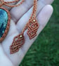 Kambala Jasper Macrame Pendant  - Image 2