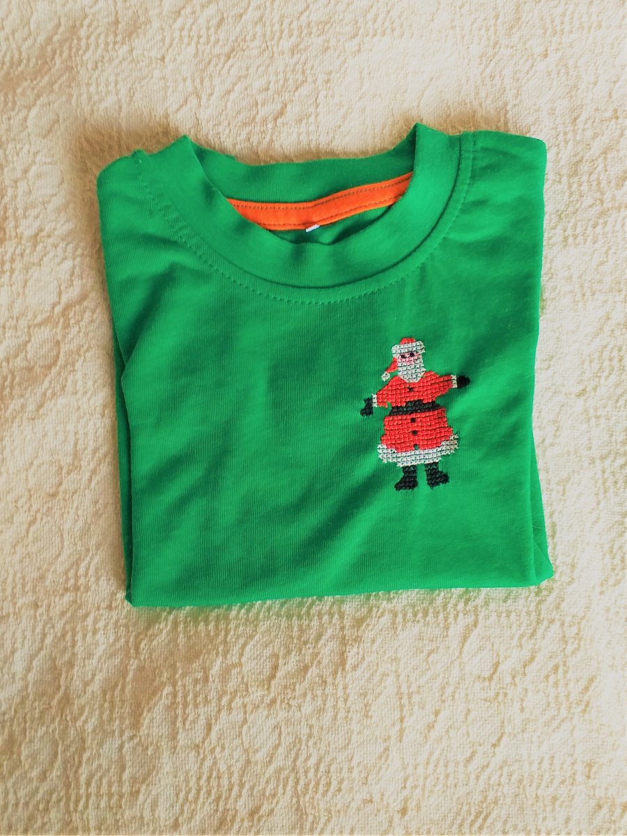 Father Christmas T-shirt Age 12-18 Months