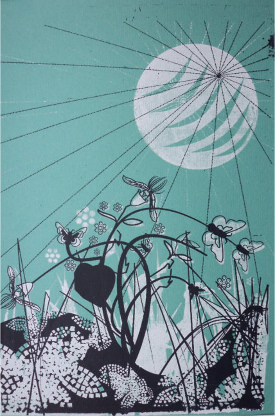 Morning Sun - Screen Print for your home